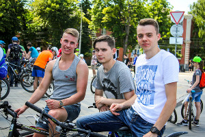 Краснодарский велопарад-2017 © Фото Управления по делам молодёжи Краснодара