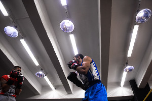 Турнир Краснодарской лиги бокса  © Фото Елены Синеок, Юга.ру