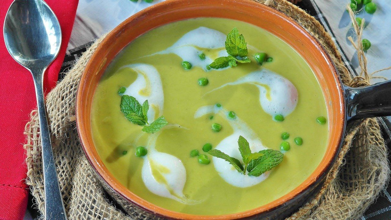 Гороховый крем-суп © Изображение RitaE с сайта pixabay.com